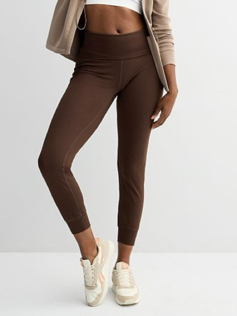 Tek Gear Essential Soft Fold Over Jogger Pants